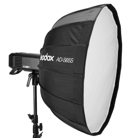 Godox Softbox AD-S65S silber parabolisch 65cm für AD400