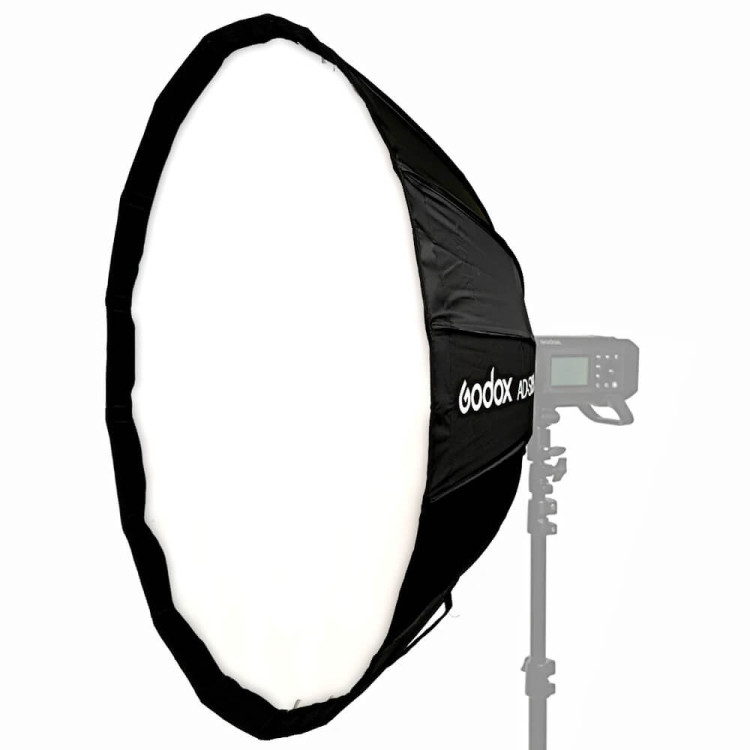Godox Softbox AD-S85W weiß Parabol 85cm für AD400