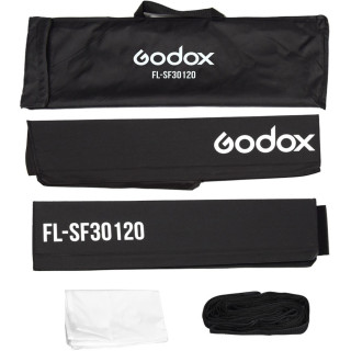 Godox FL-SF30120 Softbox com Grade, Difusor, Bolsa para Painel LED Flexível FL150R