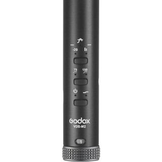 Godox VDS-M2 Microphone Shotgun supercardioïde pour caméra