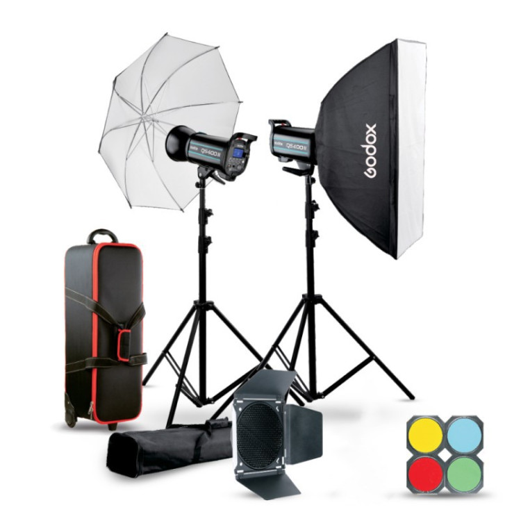 Godox QSII 2xQS400II