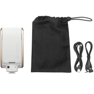 Godox Lux Senior Retro Flash per fotocamera (Bianco)