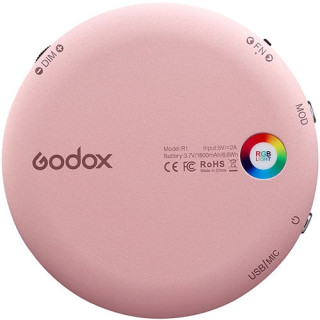 Godox R1 mini creative lampe (Rose)