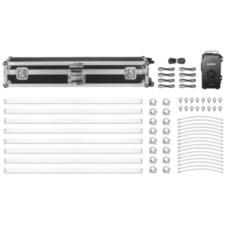 Godox Pixel Tube Kit TP4R-K8 Trådlös RGBWW-rör 8x 120 cm