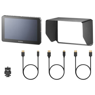 Godox GM7S 7-tums Ultra Bright On Camera Monitor 4K HDMI