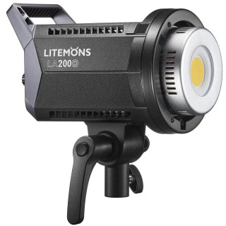 Godox Litemons LA200D LED-set + Fresnellens met barndoors