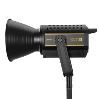 Kit de Estúdio Pro Godox VL200 LED com Tripé e Softbox de 120 cm