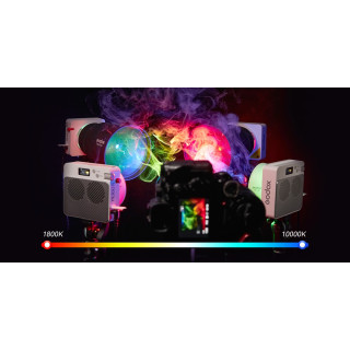 Godox ML100R bærbar RGB-lampe
