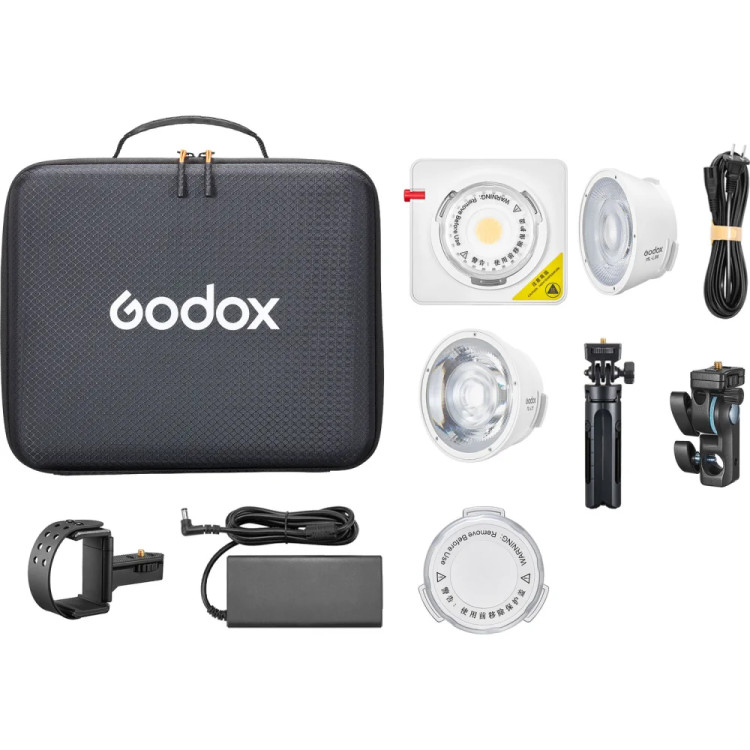 Godox ML100Bi Hordozható LED videólámpa – Kit 1