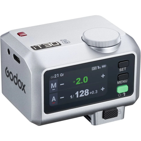 Godox iT30Pro S Mini TTL vaku Sonyhoz (Ezüst)
