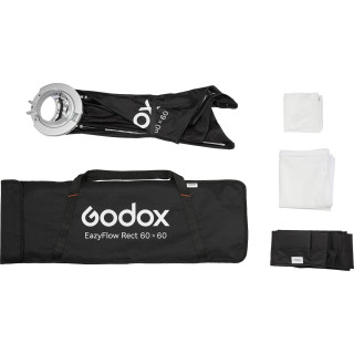 Godox EazyFlow Rect60X60 softbox 60x60 cm Bowens szybki