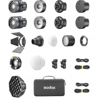 Godox RS60Bi 2er Bi-Color LED-Set mit Zubehör und Akkus