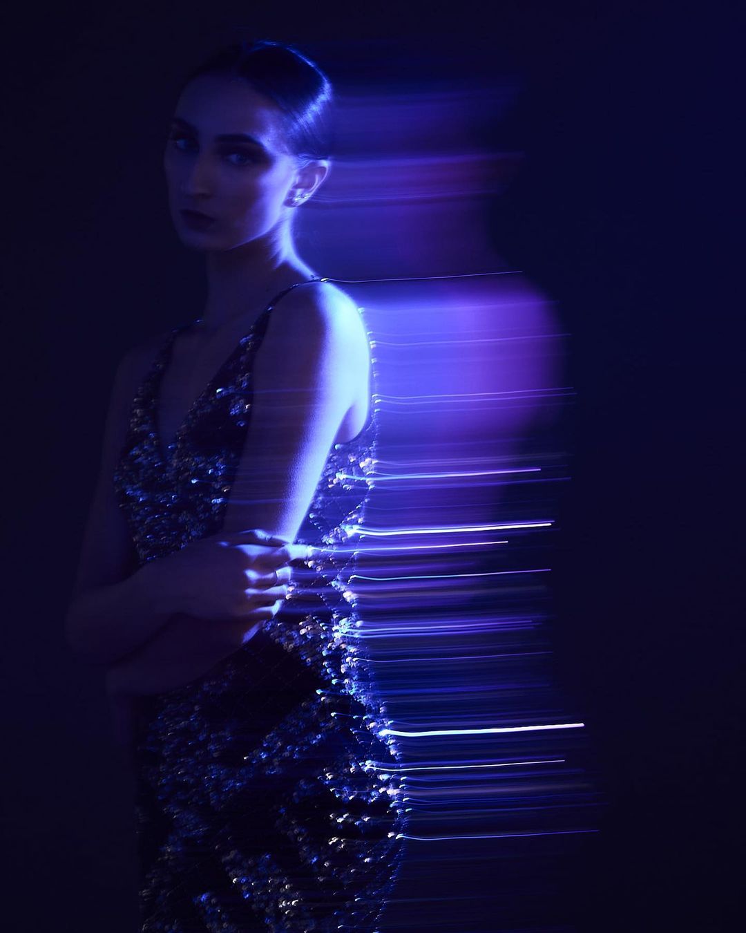 Godox light painting LED RGB portrait