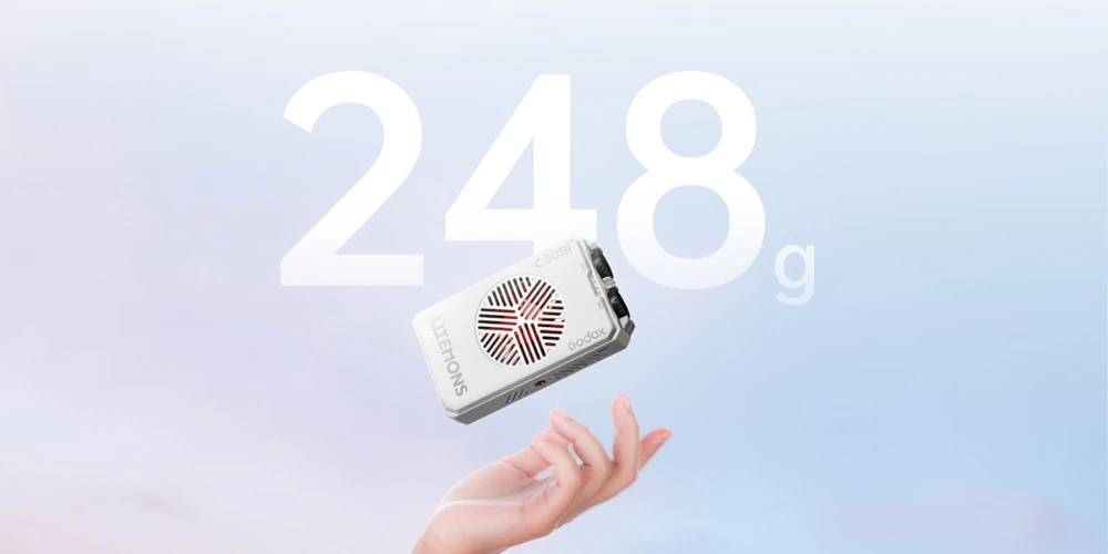Godox Litemons C30R pocket RGB LED panel — Ευρύ CCT, HSI και εφέ FX Godox Litemons C30R pocket RGB LED panel — Ευρύ CCT, HSI και εφέ FX