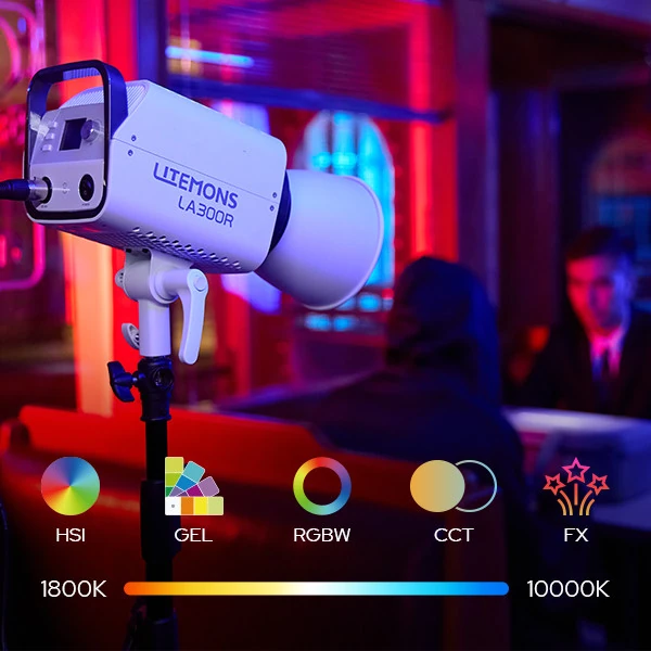 Godox Litemons LA200R RGB LED 220W μαύρο Travel Kit — Ισχύς 220W και ευρύς έλεγχος χρώματος Godox Litemons LA200R RGB LED 220W μαύρο Travel Kit — Ισχύς 220W και ευρύς έλεγχος χρώματος