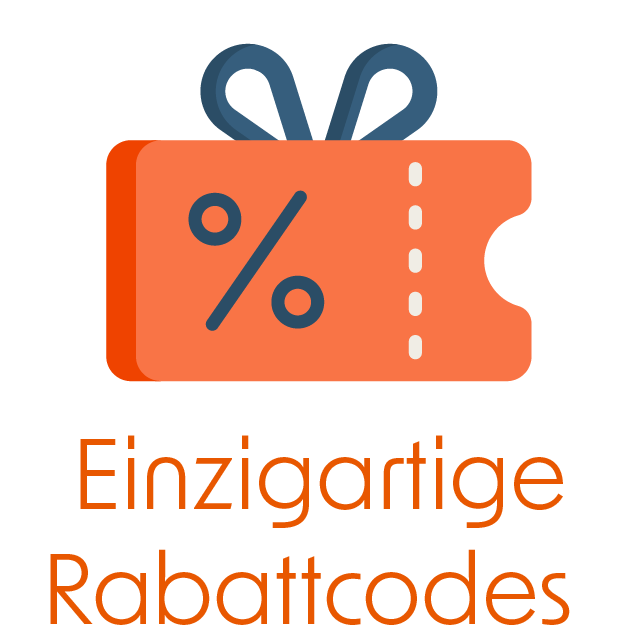 Einzigartige Rabattcodes